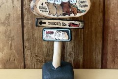 一点ものメモスタンド　Sea otter's parade／完売　