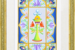 08_花と金魚とまるい泡