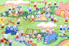 ①庭のできごと