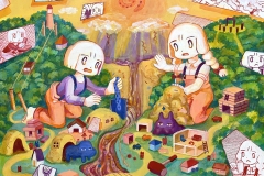 ⑥ふたり庭づくり