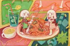 ⑨いすわりナポリタン