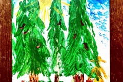 ボタニカル（絵・大）33.3×24.2㎝-70000円