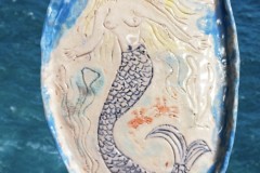 マーメイド（皿）24×18㎝　33,000円