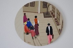 「The girls in the town」（2022)　￥55,000