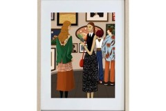 「at the museum」（2022)￥33,000