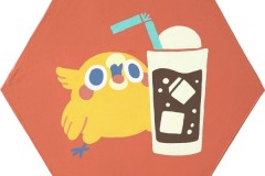 【17】ヒデヨシ(コーラフロート) 六角型(30cm) 40,000円（税込み）