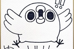 びっくり　01　13.5cm×12cm　7000円（税込）　
