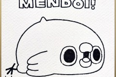 めんどい　02　13.5cm×12cm　7000円（税込）　