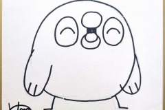 にたぁぺんぐいん画　03　13.5cm×12cm　5000円（税込）