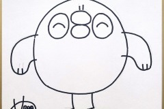 ぬぅぺんぐいん画　05　13.5cm×12cm　5000円（税込）