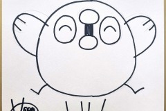 びっくりぺんぐいん画　05　13.5cm×12cm　5000円（税込）