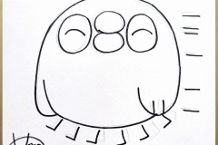 ダッシュぺんぐいん画　06　13.5cm×12cm　5000円（税込）