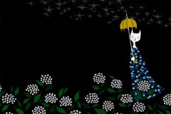 27　白いあじさいの夜【成約済】