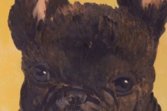 黒茶の犬【成約済】
