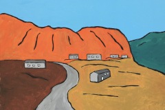 ⑦「スペインの丘」キャンバス
