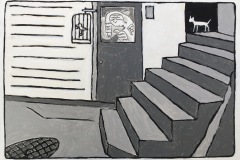 ⑬「路地」キャンバス＜成約済＞