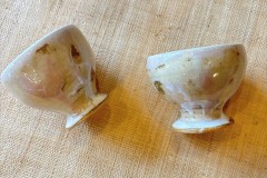 Melting-Love-Cup①左-10×7×7㎝-②右-105×８×８㎝-どちらも33000円