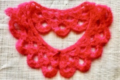 RED-Silk-Mohair（つけ襟）●×●㎝-67000円